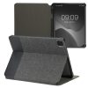 Book Cover kwmobile за Apple iPad Pro 11" (2021)/iPad Pro 11" (2022), текстил, черен, 60408.73