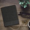 Book Cover kwmobile за Apple iPad Pro 11" (2021)/iPad Pro 11" (2022), текстил, черен, 60408.73