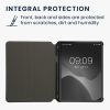 Book Cover kwmobile за Apple iPad Pro 11" (2021)/iPad Pro 11" (2022), текстил, черен, 60408.73