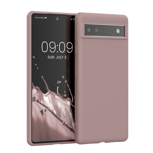 калъф kwmobile за Google Pixel 6a, Силиконов, Лилав, 57799.236