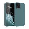 калъф kwmobile за Apple iPhone 13 Mini, силиконов, зелен, 55877.207