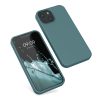 калъф kwmobile за Apple iPhone 13 Mini, силиконов, зелен, 55877.207
