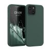 калъф kwmobile за Apple iPhone 13 Mini, силиконов, зелен, 55877.169