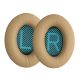 Комплект от 2 kwmobile Earpads за Bose Soundlink Around-Ear Wireless II, Еко кожа, Кафяв, 45044.11