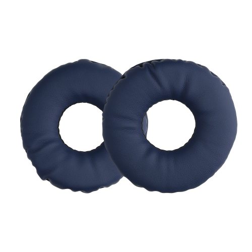 Комплект 2 броя слушалки kwmobile за Sony MDR-ZX100/MDR-ZX300/MDR-V150, Екологична кожа, Син, 51590.04