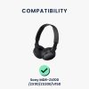 Комплект 2 броя слушалки kwmobile за Sony MDR-ZX100/MDR-ZX300/MDR-V150, Екологична кожа, Син, 51590.04