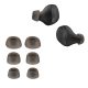Комплект от 6 накрайника за слушалки kwmobile за Jabra Elite 75t/Elite 65t/Elite Active, силикон, сив, 56868.22