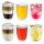 Set 6 pahare termice Creano DG-Hoch, 250 ml, sticla borosilicata, perete dublu