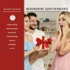 Подаръчен комплект Creano ErbluhTee, дървена кутия във формата на сърце с 6 топки цъфтящ чай от бял чай, 6 разновидности