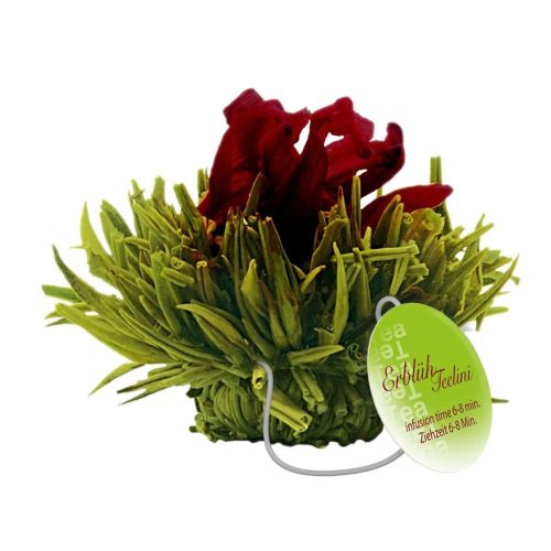 Комплект цъфтящ чай Creano ErbluhTeelini за чаша, 8 броя (4 аромата), зелен чай