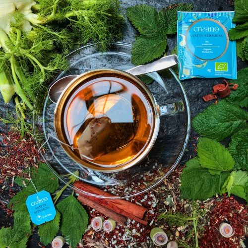 Био чай Creano Спокойно състояние, 20 пакетчета, ройбос и билки, сладък и балансиран вкус