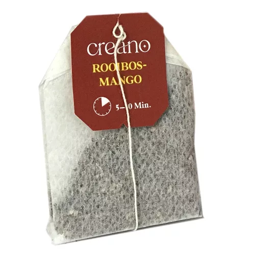 Био чай Creano Rooibos с манго, пакет 20 броя, лек аромат, подходящ за топъл или студен напиток