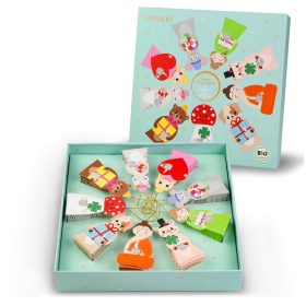   Подаръчен комплект билков чай Creano Tea Lovers, 9 пирамидални пакетчета в различни форми, 22.5 г, без кофеин