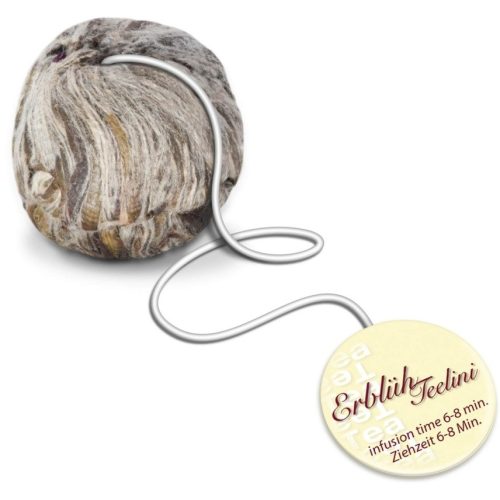 Чай Creano ErbluhTeelini, ароматизиран, 72 топки, жасмин, ванилия, лимон, 630g