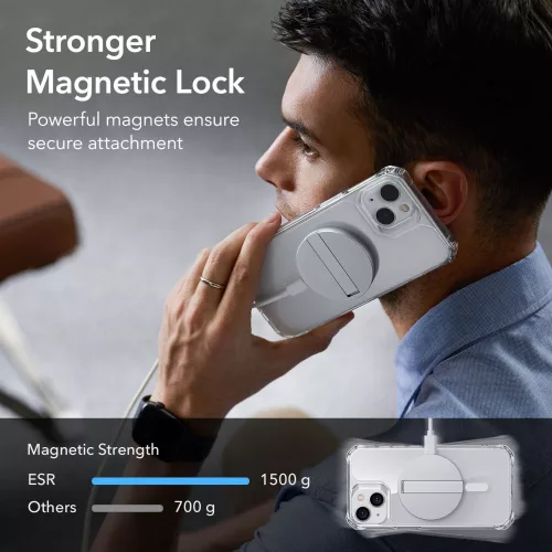 Калъф ESR Air Armor Halolock MagSafe за Apple iPhone 14 Plus/15 Plus прозрачен