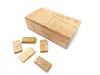Obiect decorativ Giftdeco BR157, lemn de mango și alamă, 15 x 8 x 4,5 cm