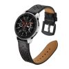 Tech-Protect кожена каишка за Samsung Galaxy Watch 42Mm черен