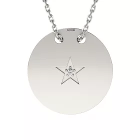 Сребърна висулка модел North Star