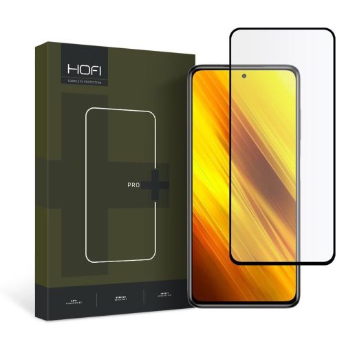 Защитно фолио Hofi Full Pro+ за Xiaomi Poco X3 Pro/X3 NFC Черен