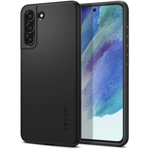 Spigen Thin Fit Case за Samsung Galaxy S21 FE черен