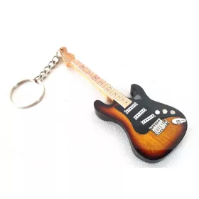 Breloc Giftdeco EGK-0283, metal și lemn, 6 x 11 x 0,5cm