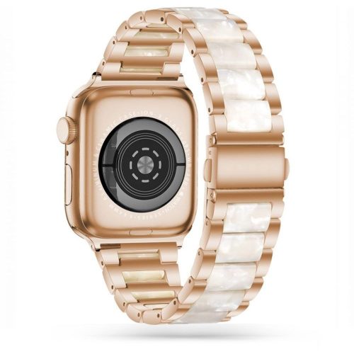 Модерна каишка Tech-Protect за Apple Watch 4/5/6/7/8/9/SE (38/40/41 мм) бежово бяла