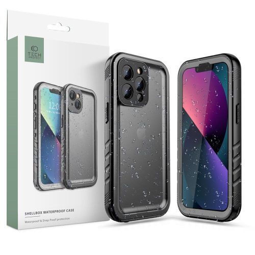 Калъф Tech-Protect Shellbox Ip68 за Apple iPhone 13 Pro Max черен