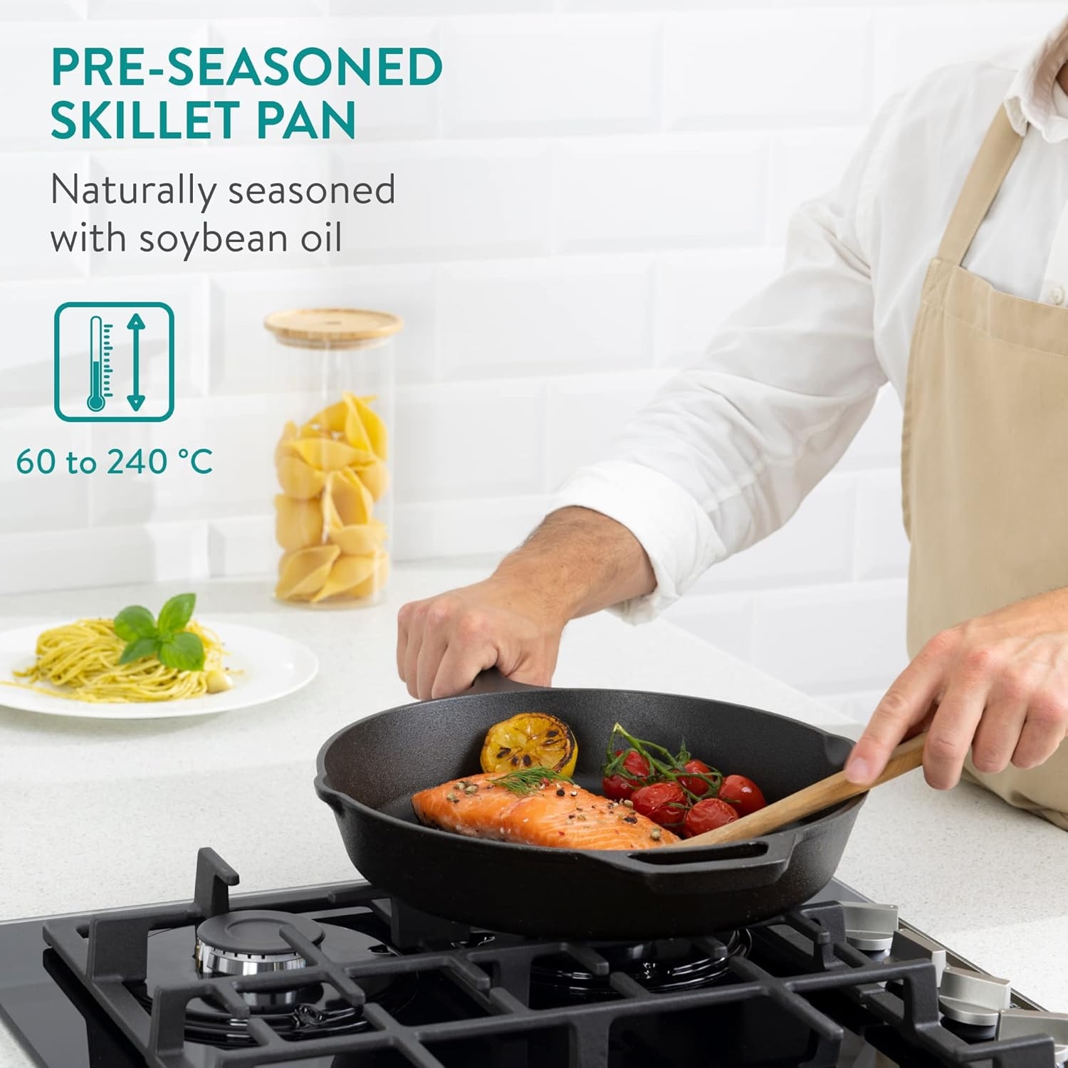 Тавата от чугун Navaris 30 см